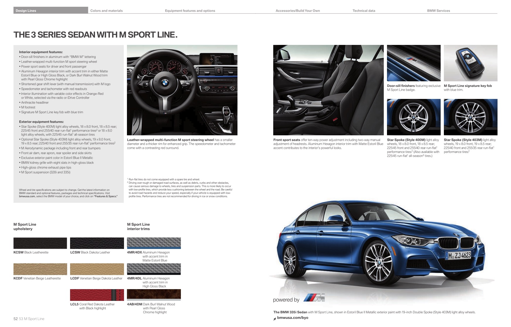 2013 BMW 3 Series Sedan Brochure Page 25